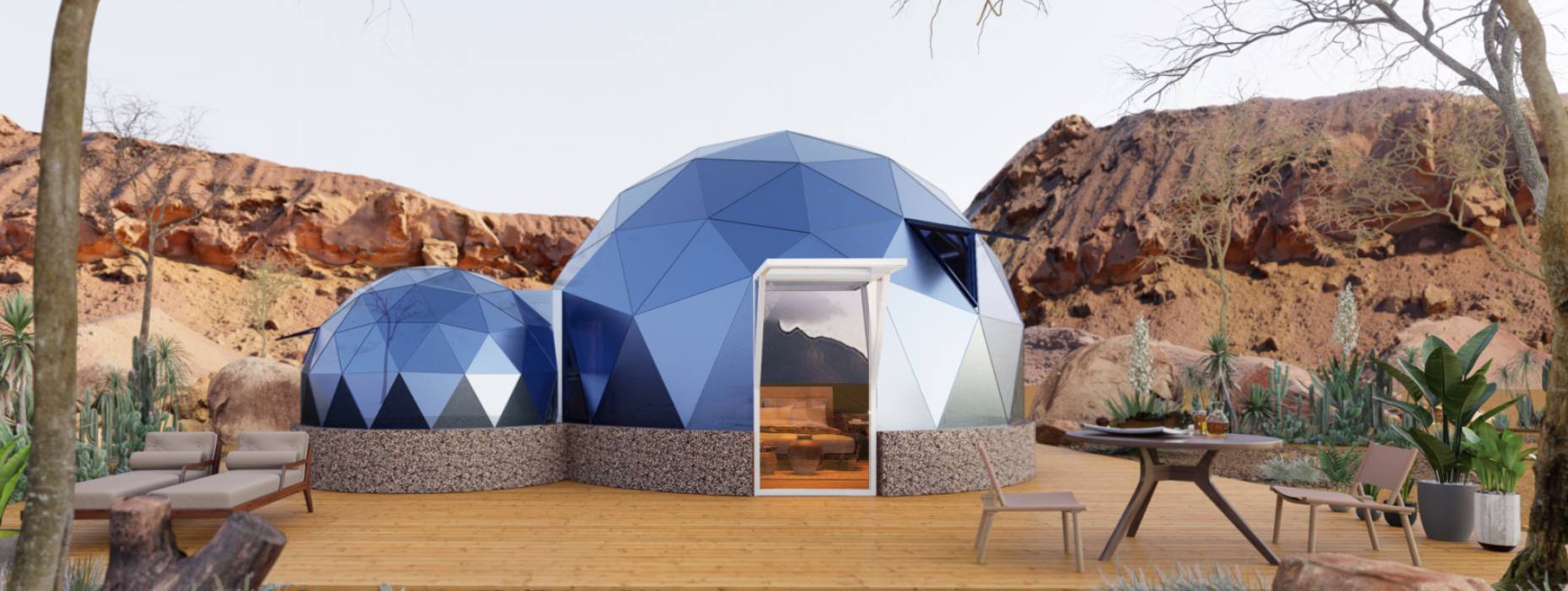 忻城县球形智能光伏玻璃星空房